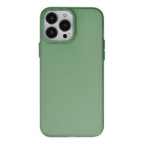 Newface iPhone 13 Pro Kılıf Modos Metal Kapak - Koyu Yeşil Newface iPhone 13 Pro Kılıf Modos Metal Kapak - Koyu Yeşil