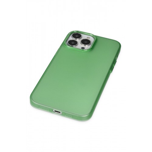 Newface iPhone 13 Pro Kılıf Modos Metal Kapak - Koyu Yeşil Newface iPhone 13 Pro Kılıf Modos Metal Kapak - Koyu Yeşil