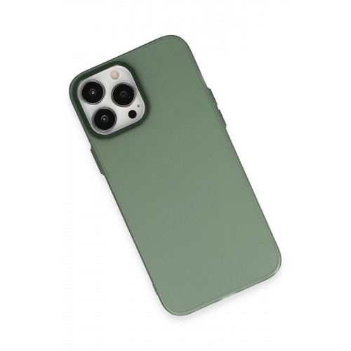 Newface iPhone 13 Pro Max Kılıf Modos Metal Kapak - Koyu Yeşil Newface iPhone 13 Pro Max Kılıf Modos Metal Kapak - Koyu Yeşil