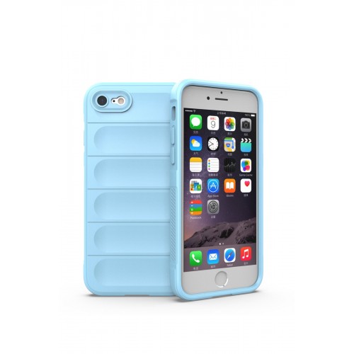 Newface iPhone 8 Kılıf Optimum Silikon - Sky Blue Newface iPhone 8 Kılıf Optimum Silikon - Sky Blue