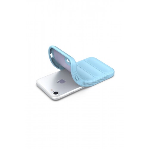 Newface iPhone 8 Kılıf Optimum Silikon - Sky Blue Newface iPhone 8 Kılıf Optimum Silikon - Sky Blue