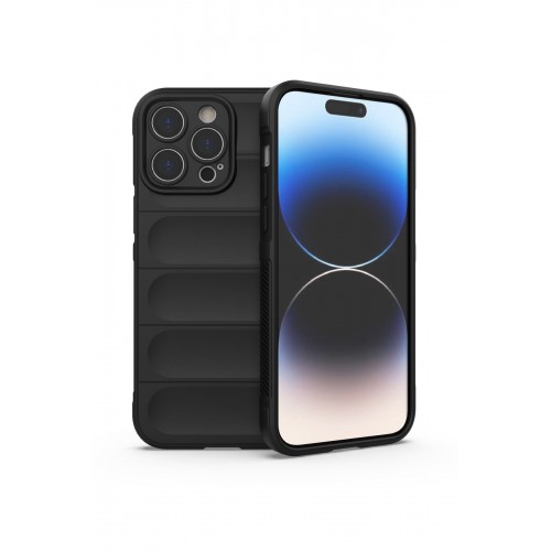 Newface iPhone 13 Pro Kılıf Optimum Silikon - Siyah Newface iPhone 13 Pro Kılıf Optimum Silikon - Siyah