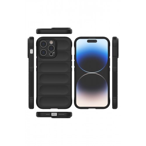 Newface iPhone 13 Pro Kılıf Optimum Silikon - Siyah Newface iPhone 13 Pro Kılıf Optimum Silikon - Siyah