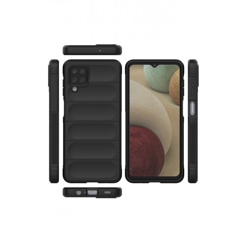 Newface Samsung Galaxy A12 Kılıf Optimum Silikon - Siyah Newface Samsung Galaxy A12 Kılıf Optimum Silikon - Siyah
