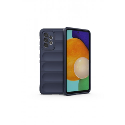Newface Samsung Galaxy A52 Kılıf Optimum Silikon - Lacivert Newface Samsung Galaxy A52 Kılıf Optimum Silikon - Lacivert