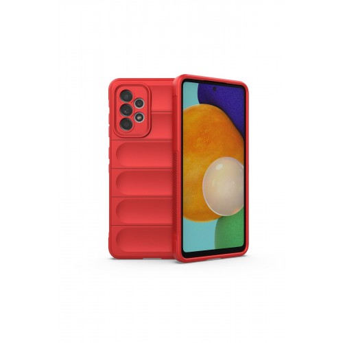 Newface Samsung Galaxy A52S Kılıf Optimum Silikon - Kırmızı Newface Samsung Galaxy A52S Kılıf Optimum Silikon - Kırmızı