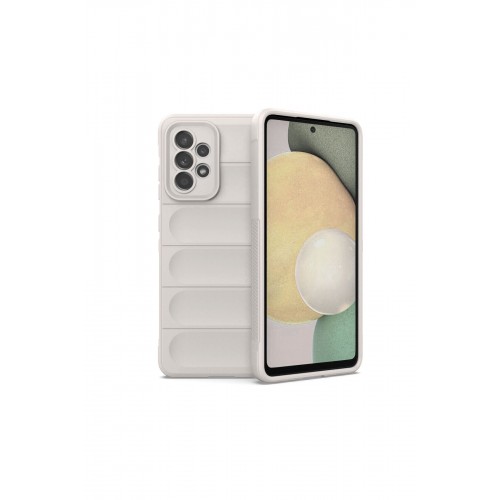 Newface Samsung Galaxy A52S Kılıf Optimum Silikon - Krem Newface Samsung Galaxy A52S Kılıf Optimum Silikon - Krem