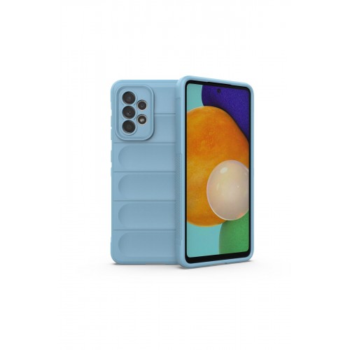 Newface Samsung Galaxy A52S Kılıf Optimum Silikon - Sky Blue Newface Samsung Galaxy A52S Kılıf Optimum Silikon - Sky Blue
