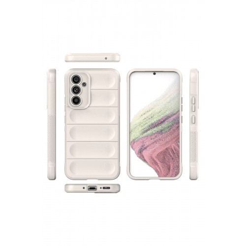 Newface Samsung Galaxy A53 5G Kılıf Optimum Silikon - Krem Newface Samsung Galaxy A53 5G Kılıf Optimum Silikon - Krem