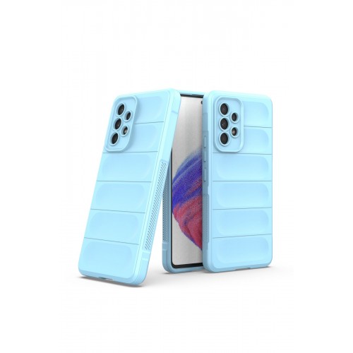 Newface Samsung Galaxy A53 5G Kılıf Optimum Silikon - Sky Blue Newface Samsung Galaxy A53 5G Kılıf Optimum Silikon - Sky Blue