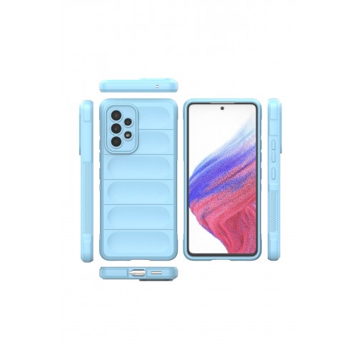 Newface Samsung Galaxy A53 5G Kılıf Optimum Silikon - Sky Blue Newface Samsung Galaxy A53 5G Kılıf Optimum Silikon - Sky Blue
