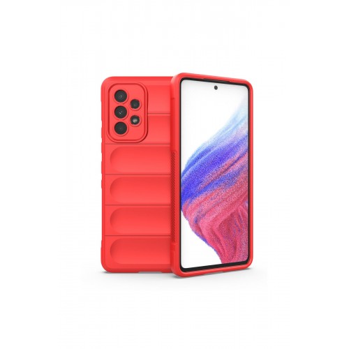 Newface Samsung Galaxy A73 5G Kılıf Optimum Silikon - Kırmızı Newface Samsung Galaxy A73 5G Kılıf Optimum Silikon - Kırmızı