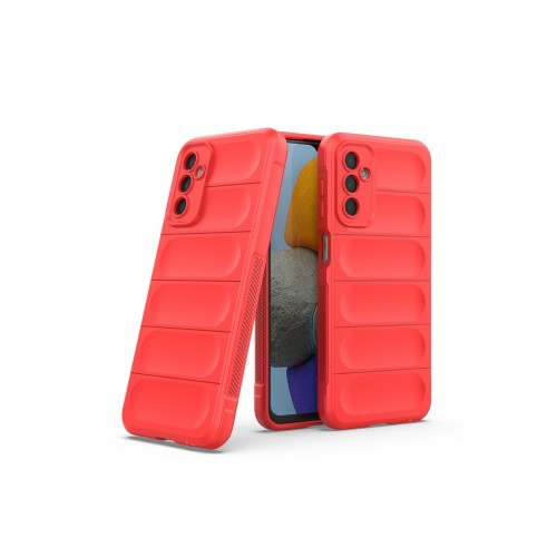 Newface Samsung Galaxy M23 Kılıf Optimum Silikon - Kırmızı Newface Samsung Galaxy M23 Kılıf Optimum Silikon - Kırmızı