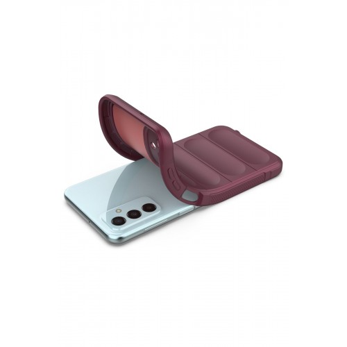 Newface Samsung Galaxy M23 Kılıf Optimum Silikon - Bordo Newface Samsung Galaxy M23 Kılıf Optimum Silikon - Bordo