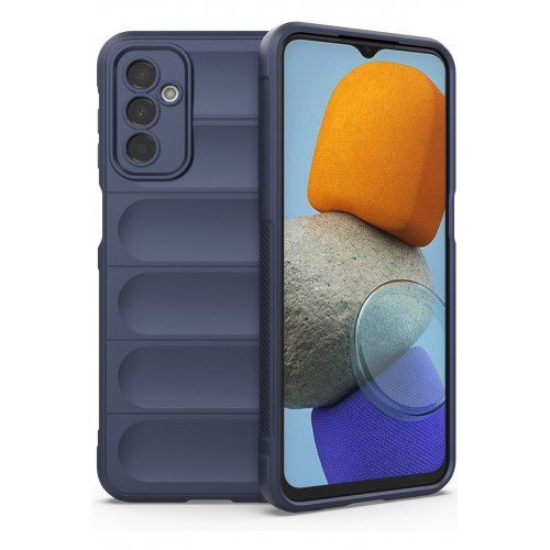 Newface Samsung Galaxy M23 Kılıf Optimum Silikon - Lacivert