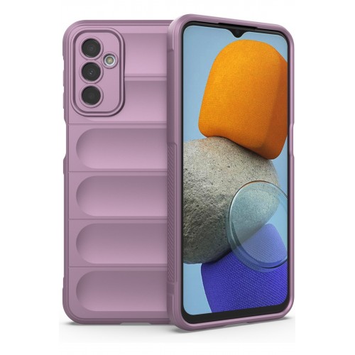 Newface Samsung Galaxy M23 Kılıf Optimum Silikon - Mor Newface Samsung Galaxy M23 Kılıf Optimum Silikon - Mor