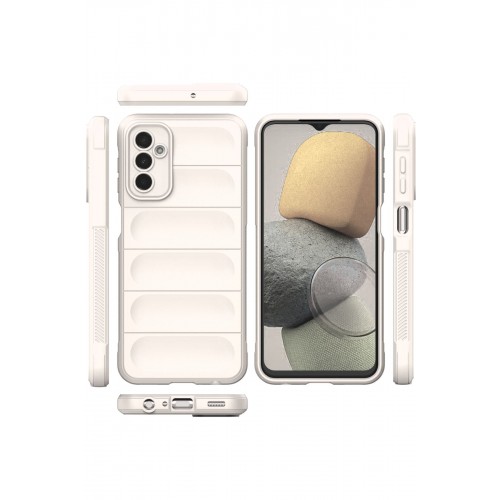 Newface Samsung Galaxy M23 Kılıf Optimum Silikon - Krem Newface Samsung Galaxy M23 Kılıf Optimum Silikon - Krem