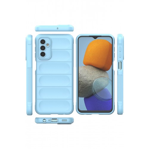 Newface Samsung Galaxy M23 Kılıf Optimum Silikon - Sky Blue Newface Samsung Galaxy M23 Kılıf Optimum Silikon - Sky Blue