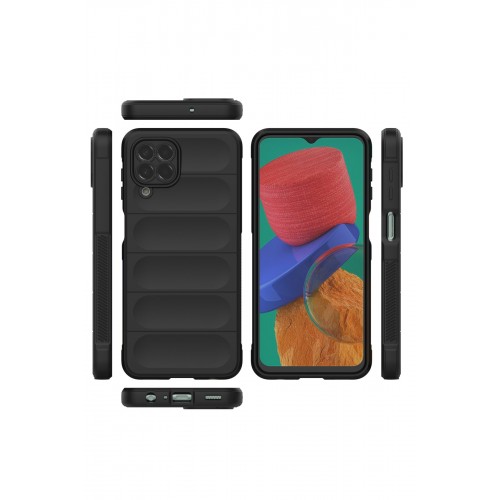 Newface Samsung Galaxy M33 Kılıf Optimum Silikon - Siyah Newface Samsung Galaxy M33 Kılıf Optimum Silikon - Siyah