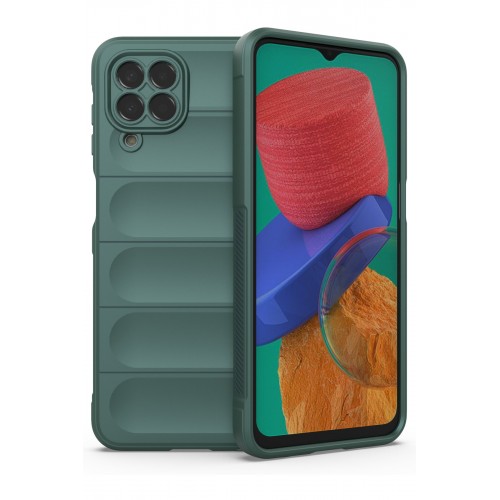 Newface Samsung Galaxy M33 Kılıf Optimum Silikon - Koyu Yeşil Newface Samsung Galaxy M33 Kılıf Optimum Silikon - Koyu Yeşil