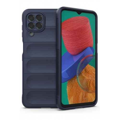 Newface Samsung Galaxy M33 Kılıf Optimum Silikon - Lacivert