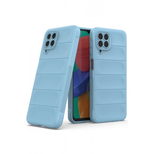 Newface Samsung Galaxy M33 Kılıf Optimum Silikon - Sky Blue Newface Samsung Galaxy M33 Kılıf Optimum Silikon - Sky Blue