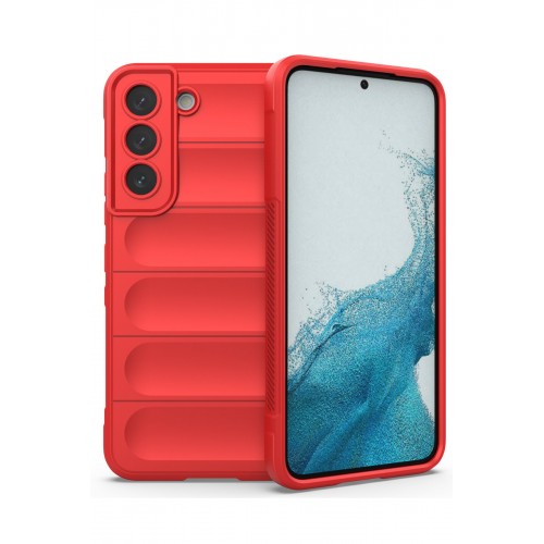 Newface Samsung Galaxy S21 Kılıf Optimum Silikon - Kırmızı Newface Samsung Galaxy S21 Kılıf Optimum Silikon - Kırmızı
