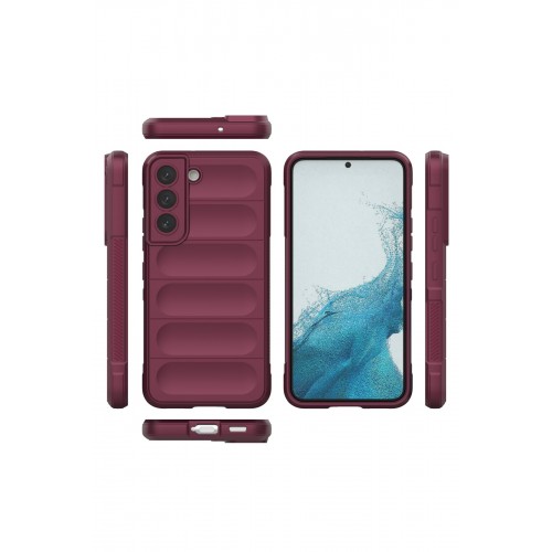 Newface Samsung Galaxy S21 Kılıf Optimum Silikon - Bordo Newface Samsung Galaxy S21 Kılıf Optimum Silikon - Bordo