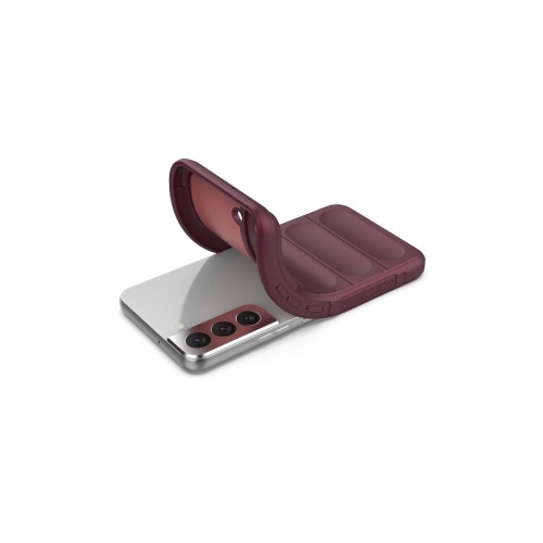 Newface Samsung Galaxy S21 Kılıf Optimum Silikon - Bordo Newface Samsung Galaxy S21 Kılıf Optimum Silikon - Bordo