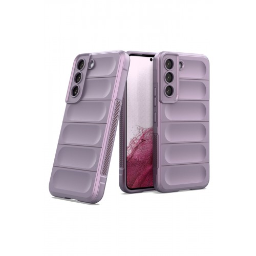 Newface Samsung Galaxy S21 Kılıf Optimum Silikon - Mor Newface Samsung Galaxy S21 Kılıf Optimum Silikon - Mor