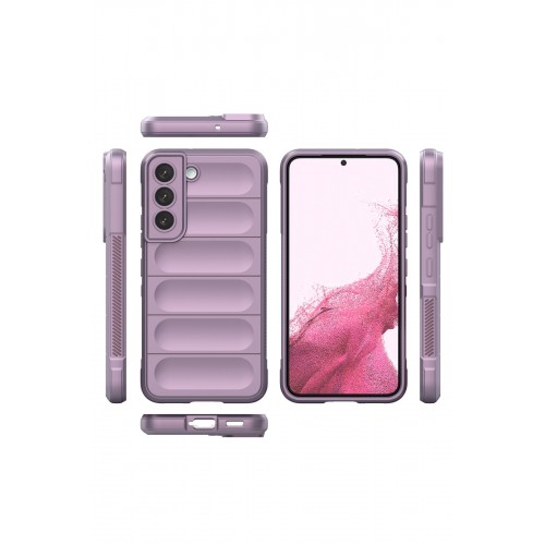Newface Samsung Galaxy S21 Kılıf Optimum Silikon - Mor Newface Samsung Galaxy S21 Kılıf Optimum Silikon - Mor