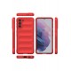 Newface Samsung Galaxy S21 Plus Kılıf Optimum Silikon - Kırmızı Newface Samsung Galaxy S21 Plus Kılıf Optimum Silikon - Kırmızı