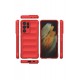 Newface Samsung Galaxy S21 Ultra Kılıf Optimum Silikon - Kırmızı Newface Samsung Galaxy S21 Ultra Kılıf Optimum Silikon - Kırmızı