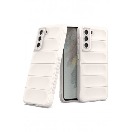Newface Samsung Galaxy S22 Plus Kılıf Optimum Silikon - Krem Newface Samsung Galaxy S22 Plus Kılıf Optimum Silikon - Krem