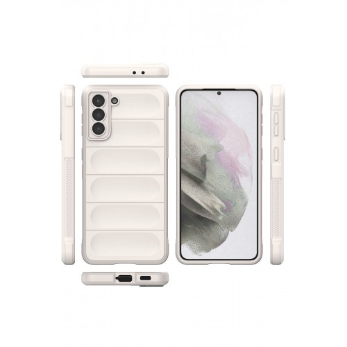 Newface Samsung Galaxy S22 Plus Kılıf Optimum Silikon - Krem Newface Samsung Galaxy S22 Plus Kılıf Optimum Silikon - Krem