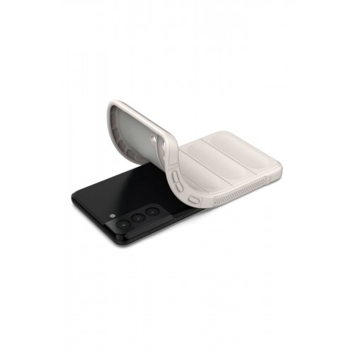 Newface Samsung Galaxy S22 Plus Kılıf Optimum Silikon - Krem Newface Samsung Galaxy S22 Plus Kılıf Optimum Silikon - Krem