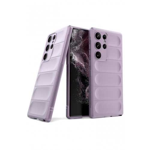 Newface Samsung Galaxy S22 Ultra Kılıf Optimum Silikon - Mor Newface Samsung Galaxy S22 Ultra Kılıf Optimum Silikon - Mor