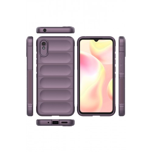 Newface Xiaomi Redmi 9A Kılıf Optimum Silikon - Mor Newface Xiaomi Redmi 9A Kılıf Optimum Silikon - Mor