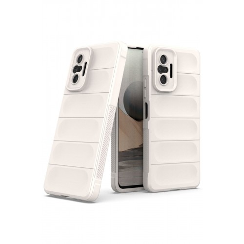 Newface Xiaomi Redmi Note 10 Pro Kılıf Optimum Silikon - Krem Newface Xiaomi Redmi Note 10 Pro Kılıf Optimum Silikon - Krem