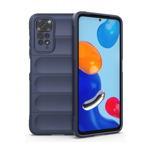 Newface Xiaomi Redmi Note 11S Kılıf Optimum Silikon - Lacivert Newface Xiaomi Redmi Note 11S Kılıf Optimum Silikon - Lacivert