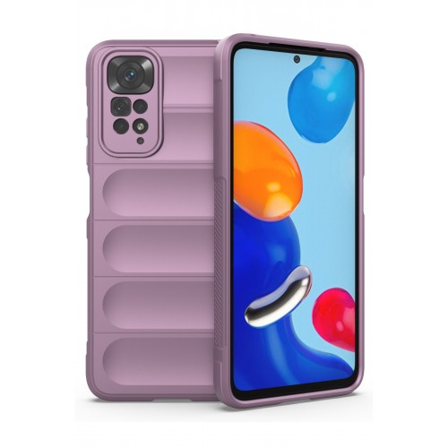 Newface Xiaomi Redmi Note 11S Kılıf Optimum Silikon - Mor Newface Xiaomi Redmi Note 11S Kılıf Optimum Silikon - Mor