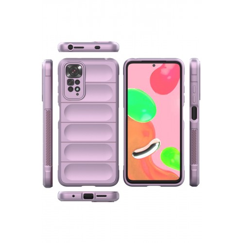 Newface Xiaomi Redmi Note 11S Kılıf Optimum Silikon - Mor Newface Xiaomi Redmi Note 11S Kılıf Optimum Silikon - Mor