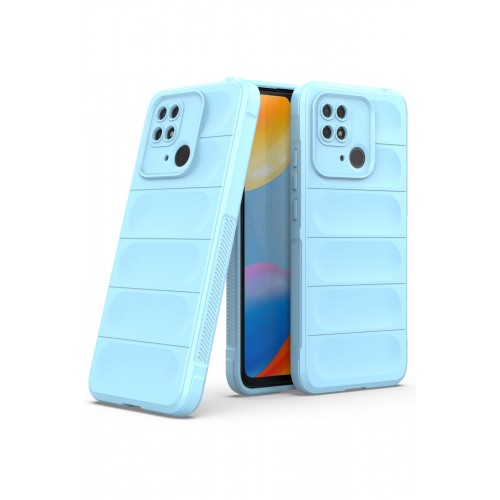 Newface Xiaomi Redmi 10C Kılıf Optimum Silikon - Sky Blue Newface Xiaomi Redmi 10C Kılıf Optimum Silikon - Sky Blue