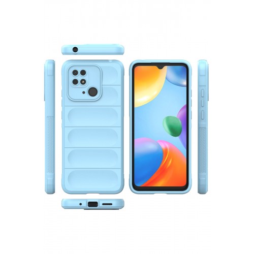Newface Xiaomi Redmi 10C Kılıf Optimum Silikon - Sky Blue Newface Xiaomi Redmi 10C Kılıf Optimum Silikon - Sky Blue