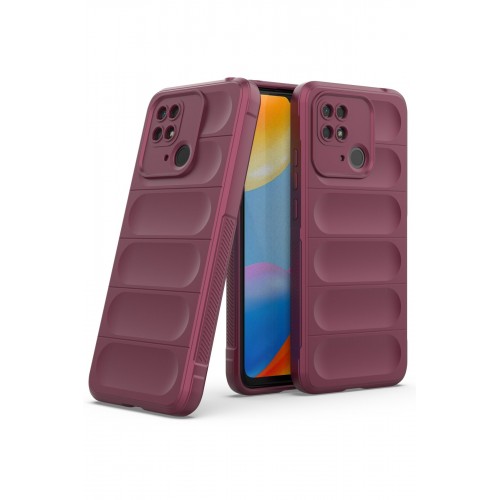 Newface Xiaomi Poco C40 Kılıf Optimum Silikon - Bordo Newface Xiaomi Poco C40 Kılıf Optimum Silikon - Bordo