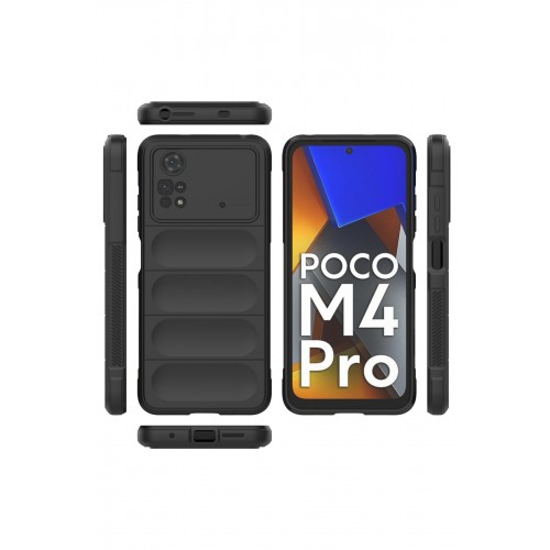 Newface Xiaomi Poco M4 Pro 4G Kılıf Optimum Silikon - Siyah Newface Xiaomi Poco M4 Pro 4G Kılıf Optimum Silikon - Siyah