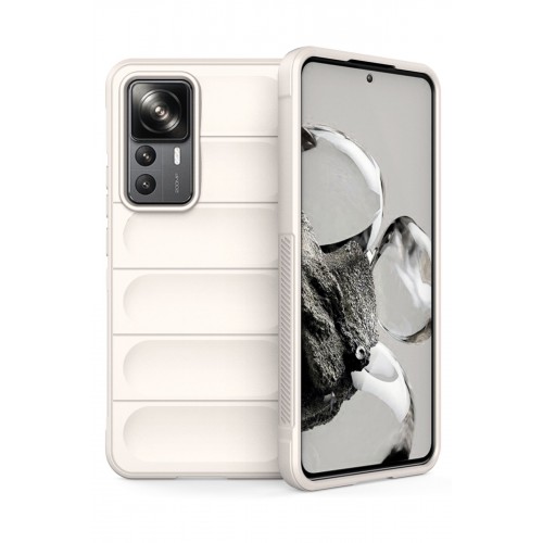 Newface Xiaomi Mi 12T Pro Kılıf Optimum Silikon - Krem Newface Xiaomi Mi 12T Pro Kılıf Optimum Silikon - Krem