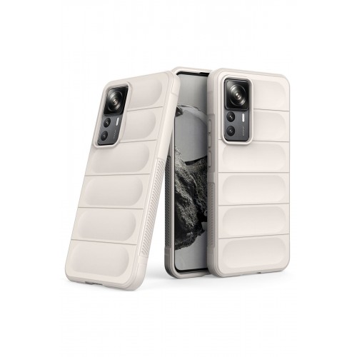 Newface Xiaomi Mi 12T Pro Kılıf Optimum Silikon - Krem Newface Xiaomi Mi 12T Pro Kılıf Optimum Silikon - Krem
