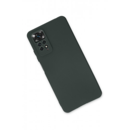 Newface Xiaomi Redmi Note 11 Pro Kılıf First Silikon - Koyu Yeşil Newface Xiaomi Redmi Note 11 Pro Kılıf First Silikon - Koyu Yeşil