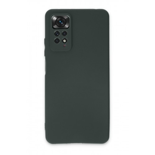 Newface Xiaomi Redmi Note 11 Pro Kılıf First Silikon - Koyu Yeşil Newface Xiaomi Redmi Note 11 Pro Kılıf First Silikon - Koyu Yeşil